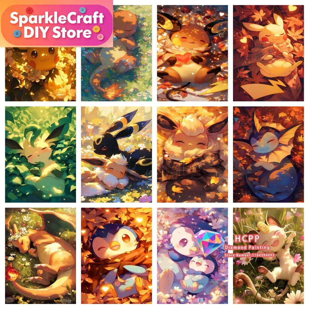 1pc frameless Cartoon Pokemon  - đánh giá và giá Art Craft Website
