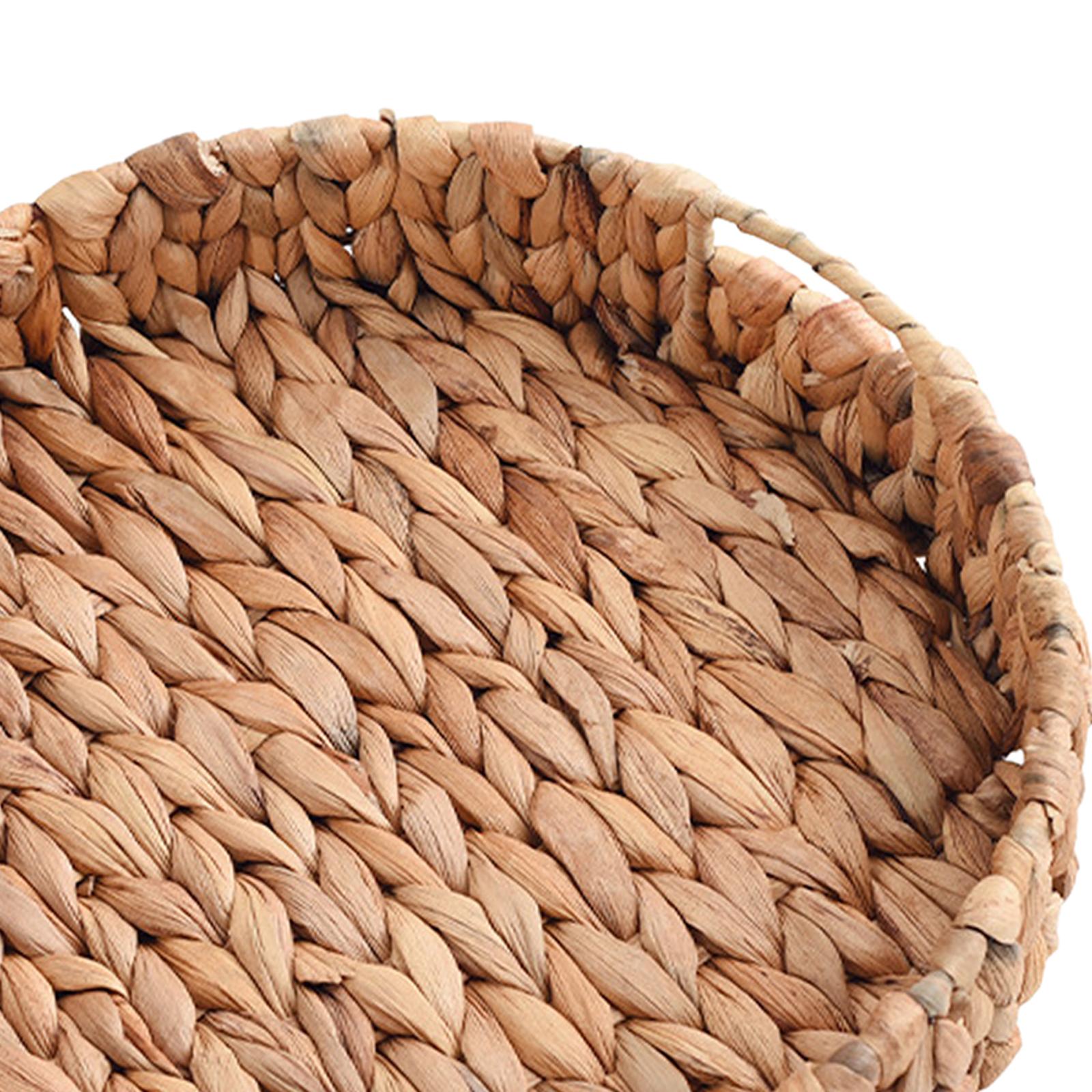 Grass Weaving Tray Wicker Frui - đánh giá và giá Art Craft Vegetables