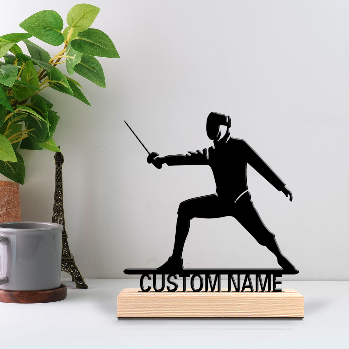 1pc Simple Fencing Customized  - đánh giá và giá Art Craft Names