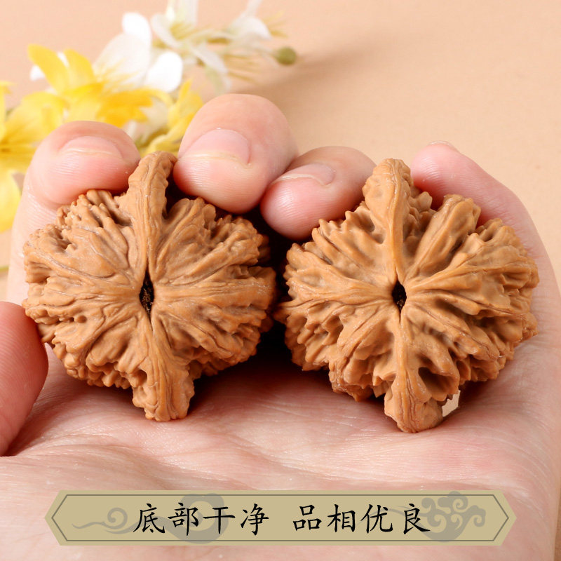 Natural Wenwan Walnut Hand Mas - đánh giá và giá Art Craft Lion