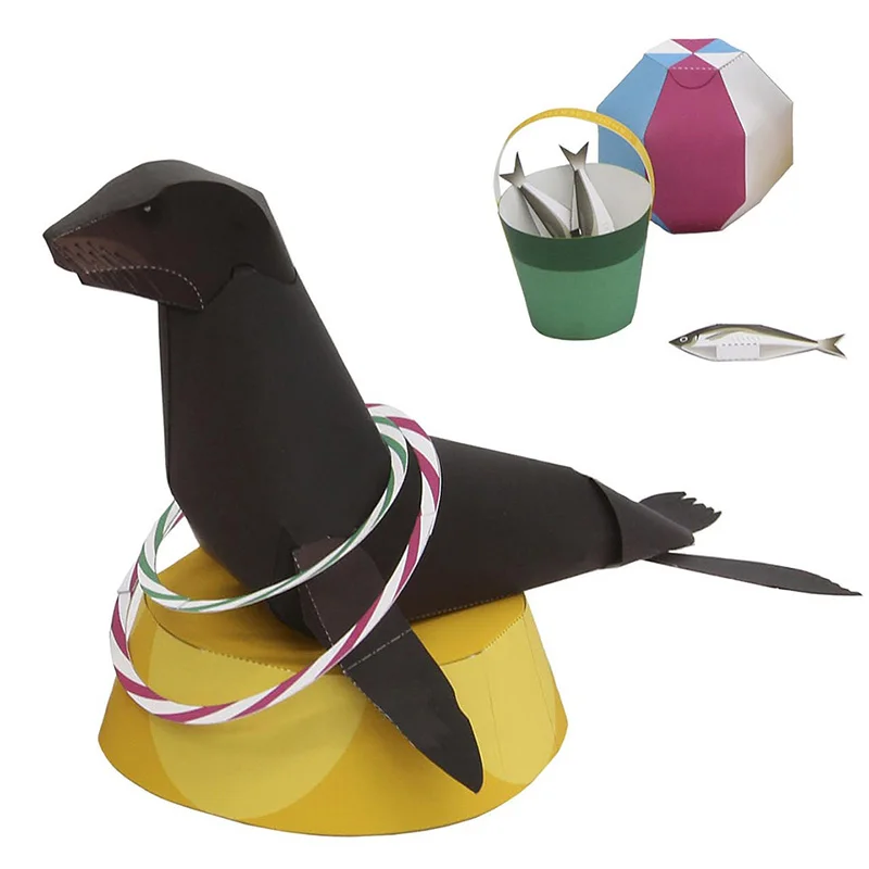 Sea Lion Folding Origami Art M - đánh giá và giá Art Craft Lion