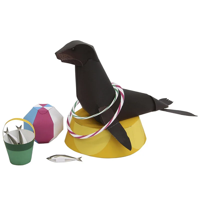 Sea Lion Folding Origami Art M - đánh giá và giá Art Craft Lion