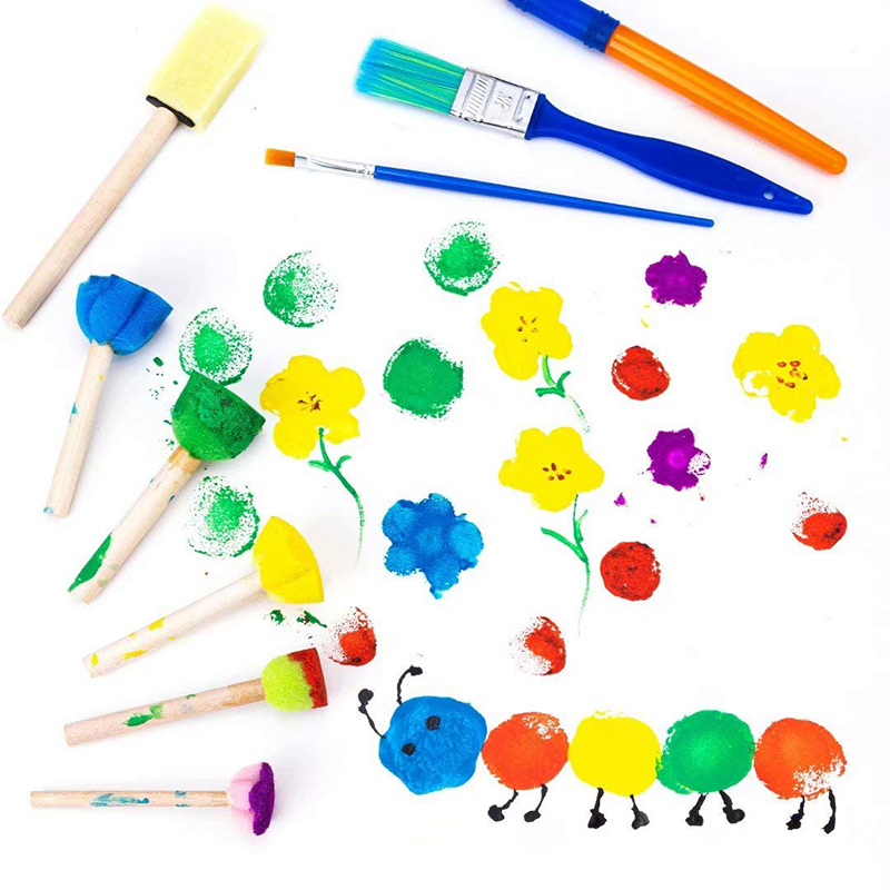 Bulk Painting Sponge & Brush B - đánh giá và giá Art And Craft Studio