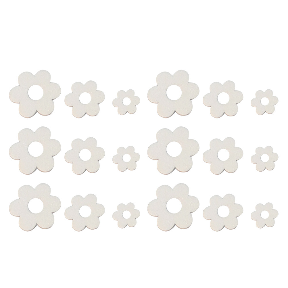 100Pcs Wooden Flower Craft Kit - đánh giá và giá Art Craft Kids