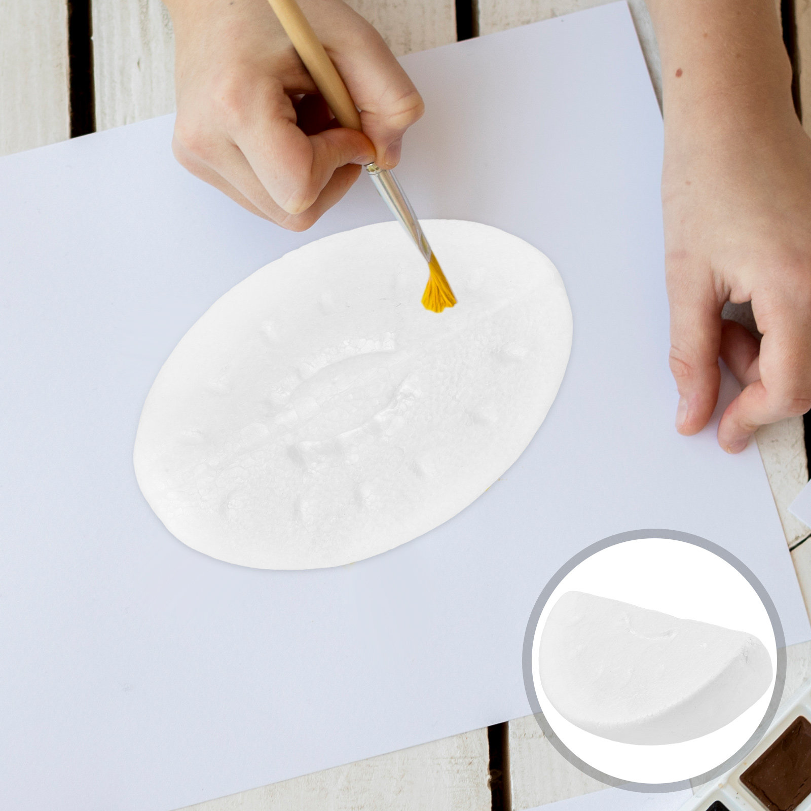 4Pcs White Foam Watermelon Sli - đánh giá và giá Art Craft Vegetables
