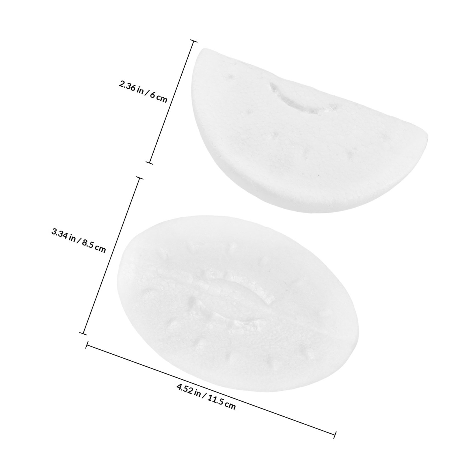 4Pcs White Foam Watermelon Sli - đánh giá và giá Art Craft Vegetables