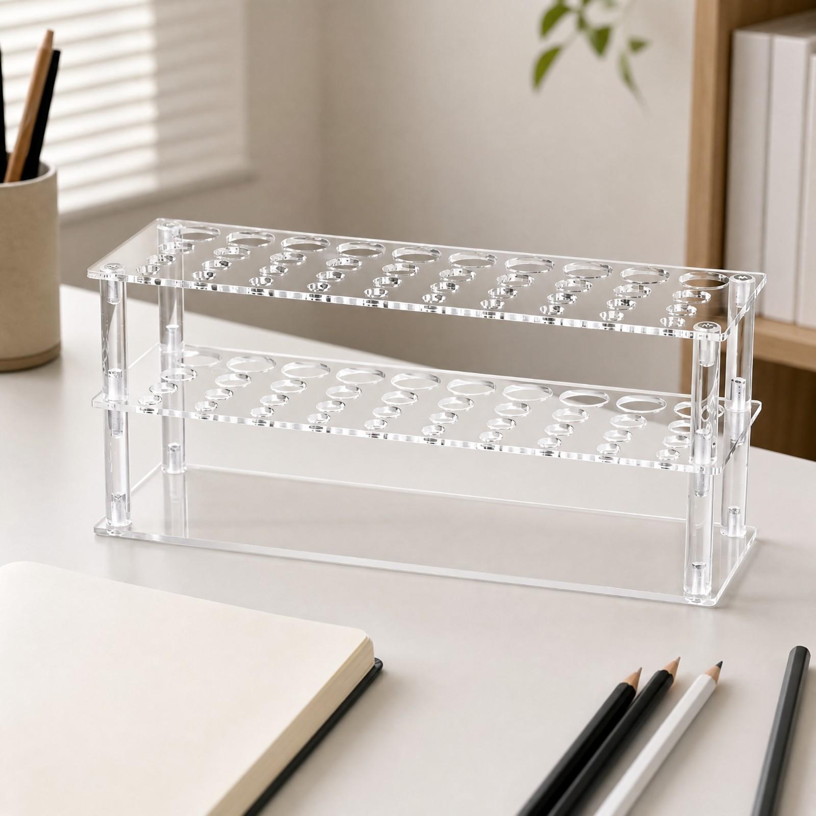 Acrylic Brush Holder for Paint - đánh giá và giá Art And Craft Studio