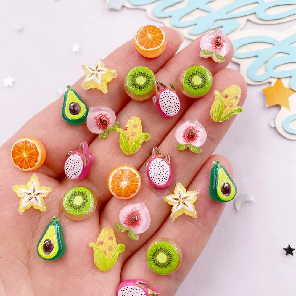 50PCS Resin Cute Mini Colorful - đánh giá và giá Art Craft Vegetables